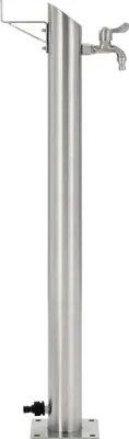 Obrázek produktu pro vidaXL Zahradní vodní sloup z nerezové oceli kulatý 95 cm