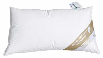 Produktbild von Betten Hofmann Daunenkissen 30x50 cm 120 g neue Daunen Kopfkissen Kleinkissen Nackenkissen