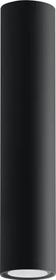 Produktbild von Deckenleuchte LAGOS 30 schwarz 1xGU10 10W Stahl 30x6x6cm Sollux Lighting