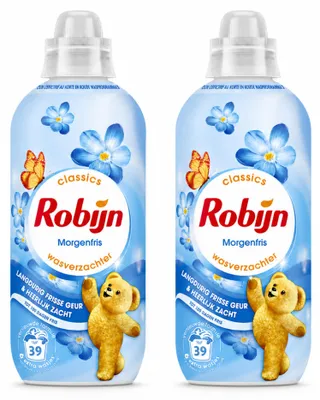 Produktbild von 2 x Robijn Weichspüler Morgenfrische 780 ml - Vorteilspackung - 2 Stücke