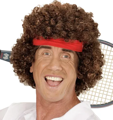 Produktbild von Minipli Herrenperücke Tennisspieler Faschingsperücke