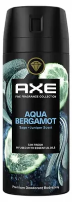 Imagen del producto de Axe Aqua Bergamot Deodorant Body Spray 150ml