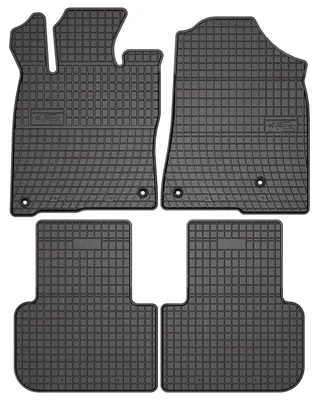 Zdjęcie produktu dla Dywaniki gumowe do Honda Civic XI 2022- – 4 szt., czarne, dopasowane – Wielganizator SolidPRO