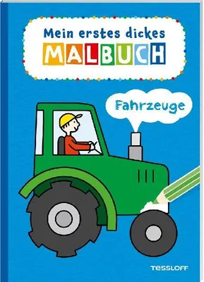 Produktbild von Mein erstes dickes Malbuch. Fahrzeuge