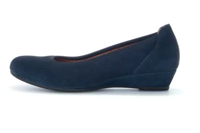 Produktbild von Gabor Comfort Ballerinas in Übergrößen Blau 02.690.46 große Damenschuhe, Größe:43