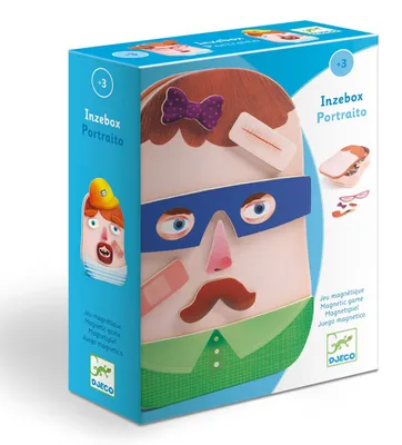 Produktbild von Djeco Portraito Magnetspiel – Lern- und interaktives Spiel für Kinder