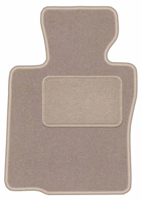 Zdjęcie produktu dla Dywanik samochodowy welurowy kierowcy do Mini Countryman R60 (2010-2017, hatchback) beżowy, dopasowany