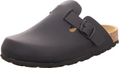 Produktbild von SCHUH OKAY Damen-Clog mit Tieffußbett Schwarz, Farbe:schwarz, EU Größe:43