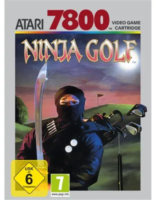 Productafbeelding van Ninja Golf (Atari 2600+, 7800 cartridge) (Internationale versie)