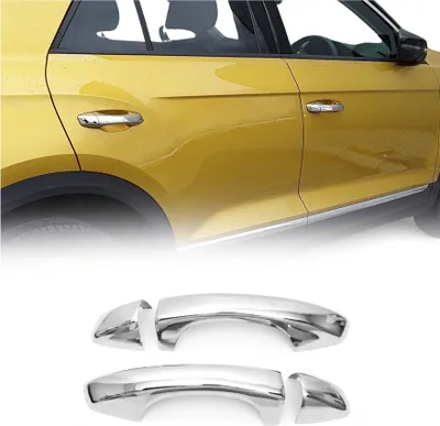 Image de Couverture de poignée de porte pour VW Golf 2012-2019 en Acier Inoxydable 4Pcs