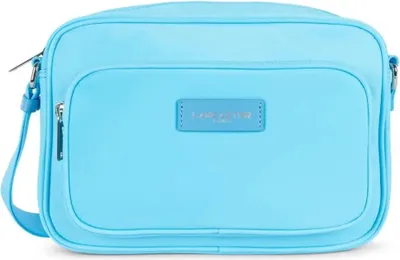 Image de Lancaster Sac trotteur Zippé L Basic Vita Bleu Atoll