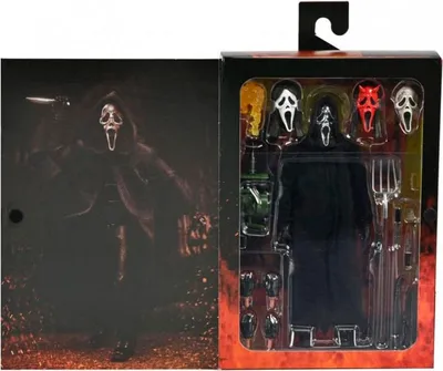 Productafbeelding van Scream, Ghost Face, Ultimate Actiefiguur, Inferno, 18 cm