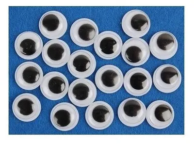 Imagen del producto de Rujas de ojos de 10 mm, 20 unidades - Fandy
