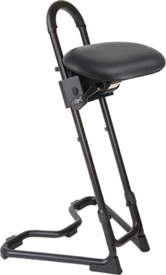 Image de mey chair assis-debout AF6-KL 11149 noir