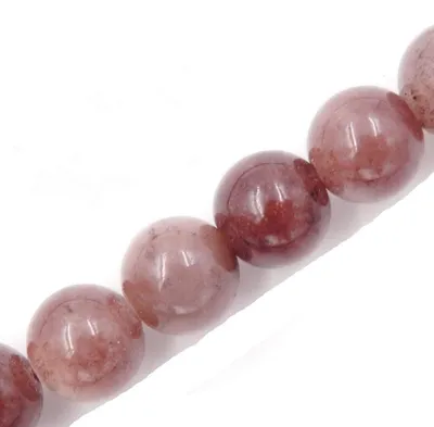 Immagine prodotto di Perline di pietra naturale per la creazione di gioielli, 5 fili di avventurina viola, 8 mm