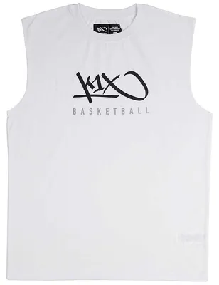 Produktbild von K1X Hardwood | Sleeveless Basketball Tee mk3, Farbe:Weiß, Kleidergröße:3XL