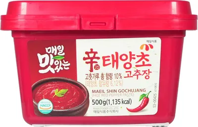 Produktbild von MAEIL Shin Gochujang 500g – Koreanische scharfe Chilipaste