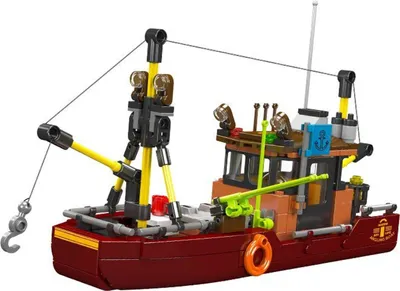 Produktbild von Großhandel GmbH - Ware Mould King Angelboot Bau-Set