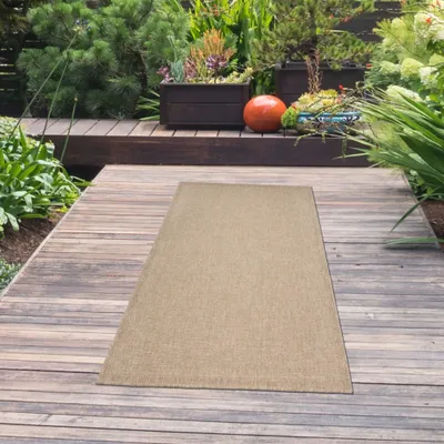 Image de Tapis d'intérieur et d'extérieur de style naturel Taille - 60 x 90 cm