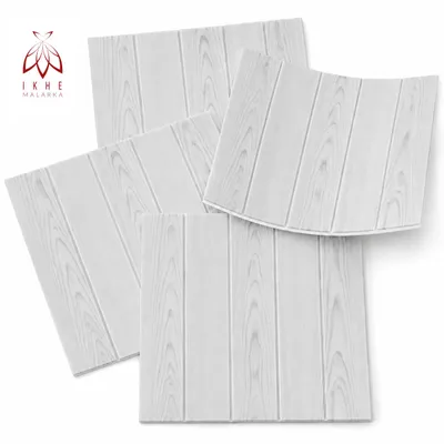 Produktbild von (!!! Sparpaket 25 qm / 100 Stück !!!) 3D Wandpaneele Wandverkleidung Deckenpaneele Platten Paneele Holzimitation Holzimitat Polystyrol XPS