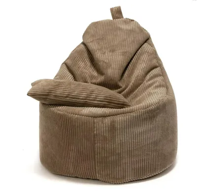Obrázok produktu pre Ecopuf -  Sedací vak Bean Bag s výplňou, z manšestru, s vankúšom, Yoko S96