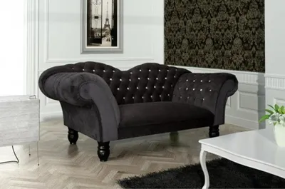 Immagine prodotto di Grande divano Chesterfield in pelle marrone classico