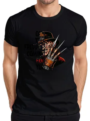 Zdjęcie produktu dla Koszulka męska Freddy Krueger Horror z ulicy Wiązów, czarny, L