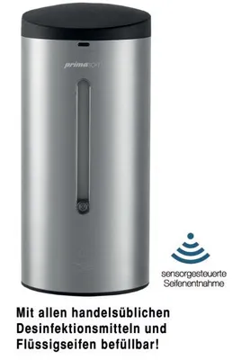 Immagine prodotto di PRIMASoft 090314 Dosatore di disinfettante Sensor 700ml in acciaio inox