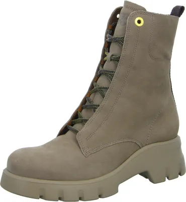 Zdjęcie produktu dla Sznurowane buty za kostkę z zimną podszewką do 35 mm obcasa (casual) 8116/014