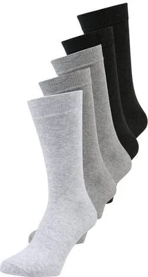 Produktbild von Götzburg 10 Paar in Größe 39-42 oder 43-46 Herren Business Socken mit Frischeausstattung in Grautönen, Strümpfe