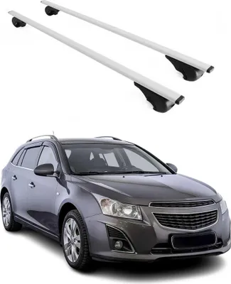 Produktbild von Dachträger Grundtäger für Chevrolet Cruze Schrägheck 2001-2008 75kg Silber 2x