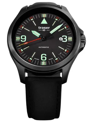 Produktbild von Traser H3 - 108075 - Armbanduhr - Herren - Automatik - P67 Officer Pro Black
