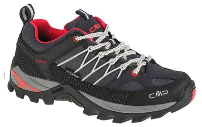 Imagen del producto de CMP - Botas de senderismo "Rigel" para mujer, ante, de corte bajo, modelo PP12405 (talla 39 EU), color azul marino oscuro