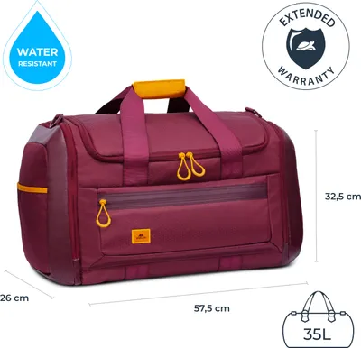 Immagine prodotto di Riva Reisetasche Dijon      35L           rot/gelb     5331