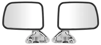 Image de Paire de rétroviseurs de porte de voiture galvanisés pour une conduite en toute sécurité, adaptés au HILUX 1988-2005