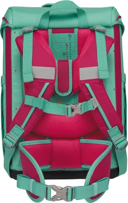 Image de DerDieDas sac d'école ErgoFlex Easy Schulranzenset 5 pièces Peppermint Pony menthe