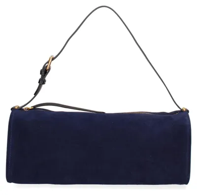 Image de Sac bandoulière pour femmes de la marque Lux, en véritable Suède, avec fermeture à glissière, fabriqué en Italie