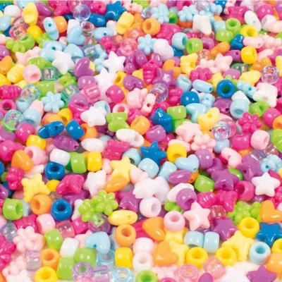 Productafbeelding van PLAYBOX Kleurdoppen voor tubes, 200 stuks - Mix van vormen