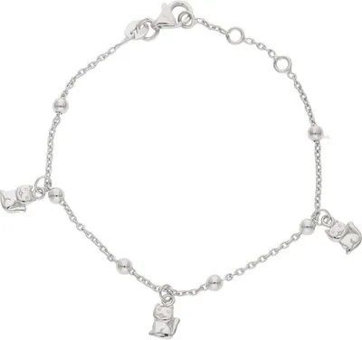 Produktbild von JuwelmaLux Armband Katze 925/000 Sterling Silber rhodiniert JL20-03-1007 17 cm