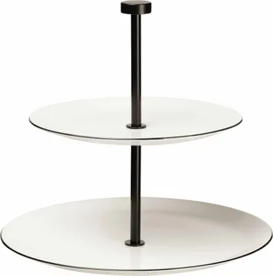 Produktbild von ASA Etagere 2-stufig, ligne noire  D. 21 cm, 26,5 cm
