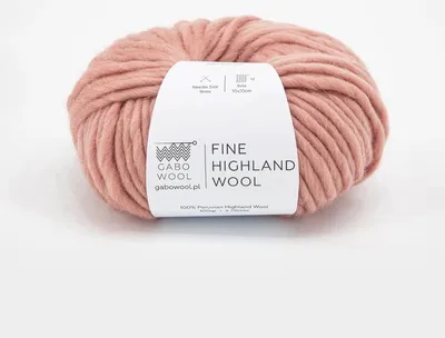Zdjęcie produktu dla Włóczka Gabo Wool Fine Highland Wool RJ8384 / łososiowy