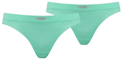 Produktbild von Puma - Schlüpfer für Damen(2er-Pack) PP3098 (XS) (Minzgrün)