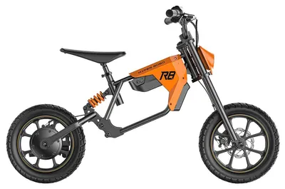 Zdjęcie produktu dla Motocykl Elektryczny dla Dzieci Hyper GoGo R8 Off-Road 500W Pomarańczowy