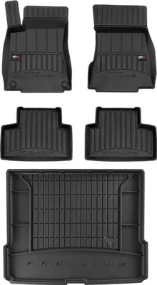 Produktbild von OMAC Fußmatten & Kofferraumwanne Set für Mercedes GLB X247 2019-2025 Gummi 5x