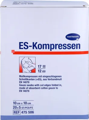 Immagine prodotto di ES Compresse sterili 10x10cm confezione bulk 12x, 20X5 pz COM
