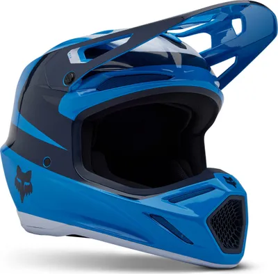 Image de FOX V3 Divider MIPS Casque Motocross, bleu, XS (53/54)