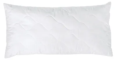 Produktbild von uncover by SCHIESSER Kopfkissen Chelsea | Gesteppt | Mikrofaserbezug, Füllung aus recycelter, silikonisierter Polyester-Hohlfaser | Weich & Atmungsaktiv | Waschbar bei 60 °C | 40x80 cm | Weiß