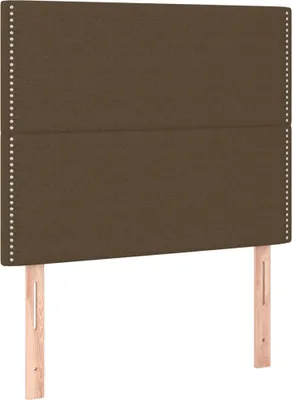 Produktbild von Kopfteil Dunkelbraun 90x5x118/128 cm Stoff