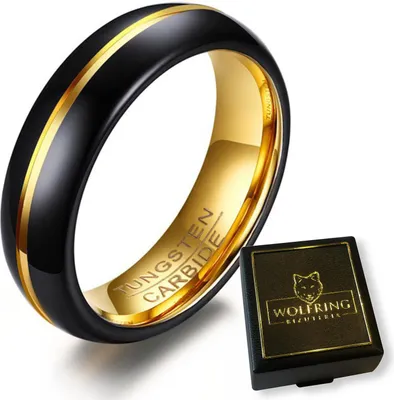 Image de Bague en tungstène WOLFRING EU19 US09