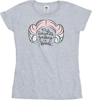 Produktbild von Star Wars - "Future Of The Galaxy" T-Shirt für Damen BI47689 (XXL) (Grau)